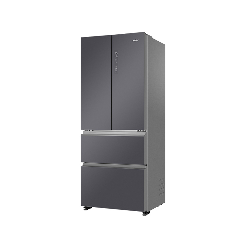 Haier/海尔 BCD-412WLHFD5DSUU1 灰 冰箱 - 图0