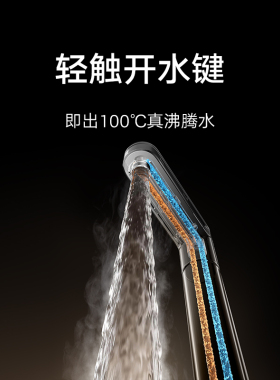 小米米家净水器2沸腾版等效2000G温热水厨下过滤直饮机大通量