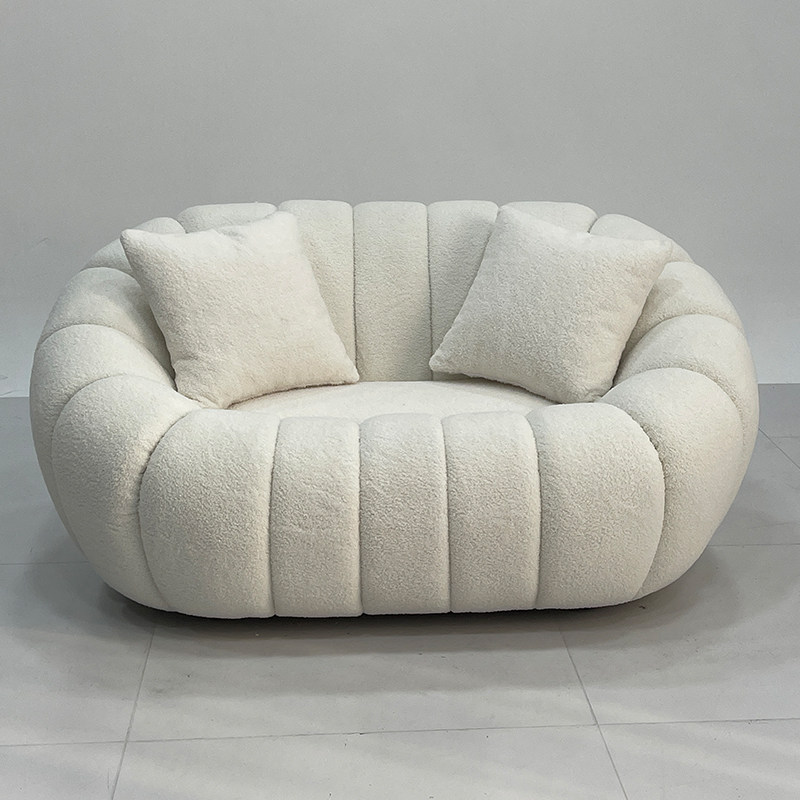 粤礼羊羔绒南瓜沙发现代简约时尚款家用小户型YLX11001,淘宝优惠券,粉丝福利购,淘宝优惠卷