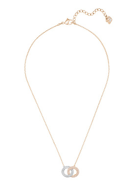 Swarovski/施华洛世奇Dextera系列 交错圆圈项链