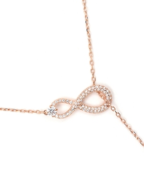 施华洛世奇镶钻王一博同款项链