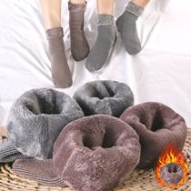 New socks mens winter ultra-thick snow socks adult floor socks Garnter thickened midcylinder woman warm winter old man