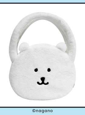 正版自嘲熊周边玩偶单肩包少女装饰休闲逛街手提包卡通可爱玩偶包