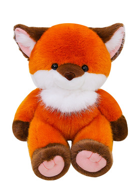 新款可爱小猪狐狸礼物系列毛绒玩偶公仔抱枕睡觉动物治愈礼物
