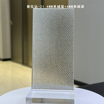 Factory Self-Clamping Silk Art Glass Laminated laminated double tempered glass suitable for various screen partitions