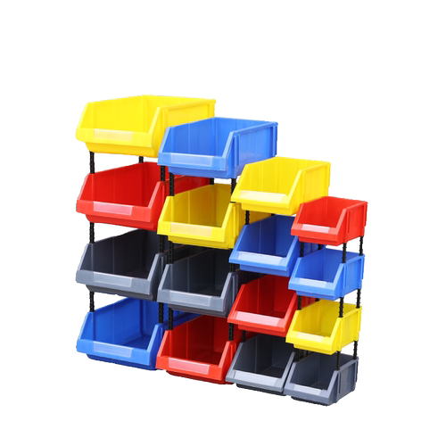 组合式零件盒五金零配件塑料货架工具物料架分类收纳盒子工具架 - 图3