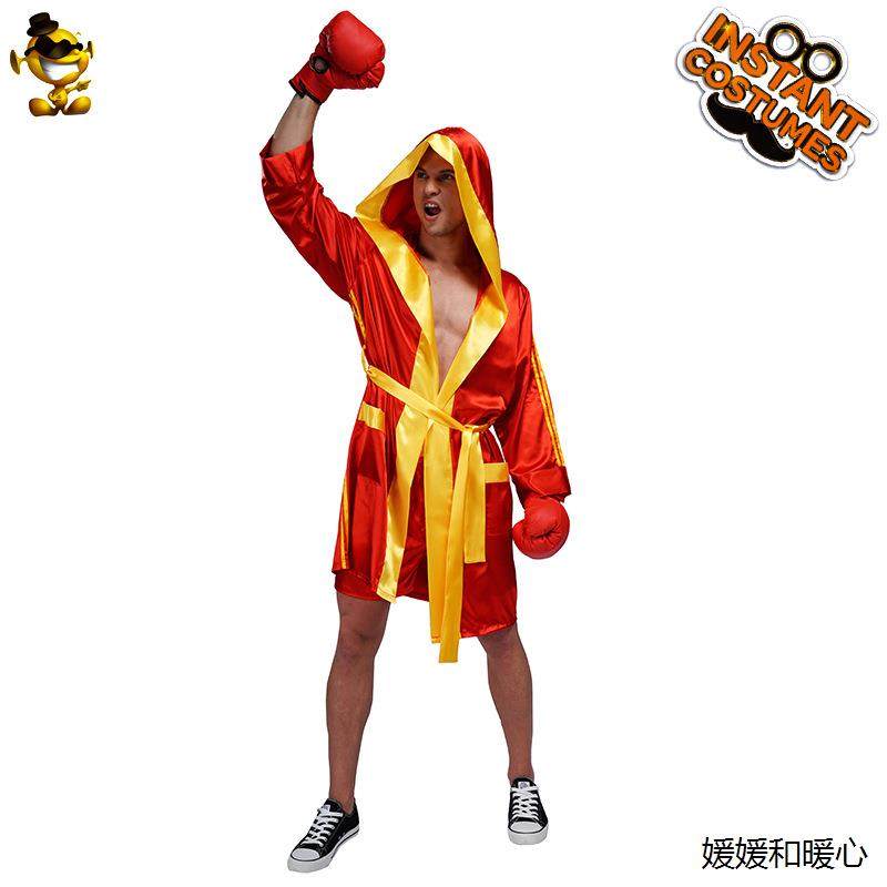 万圣节成人男款拳击手角色扮演舞台服装 大男拳王派对演出服装,淘宝优惠券,粉丝福利购,淘宝优惠卷