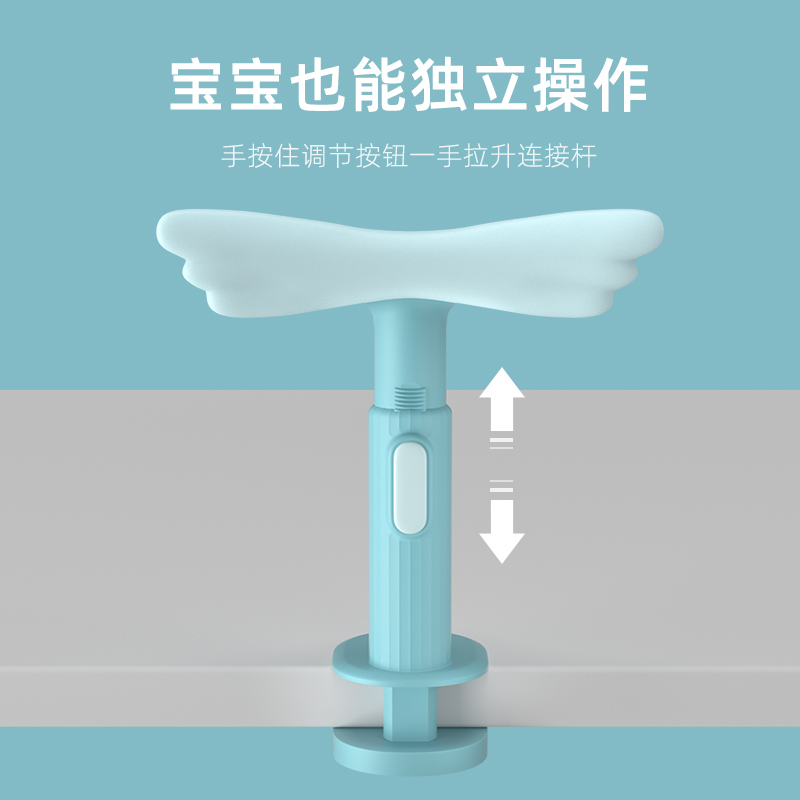 小学生写字矫正器防近视坐姿纠正器儿童防偏低头神器学习书写支架写作业护眼视力保护器架护栏防驼背书桌姿势-图1