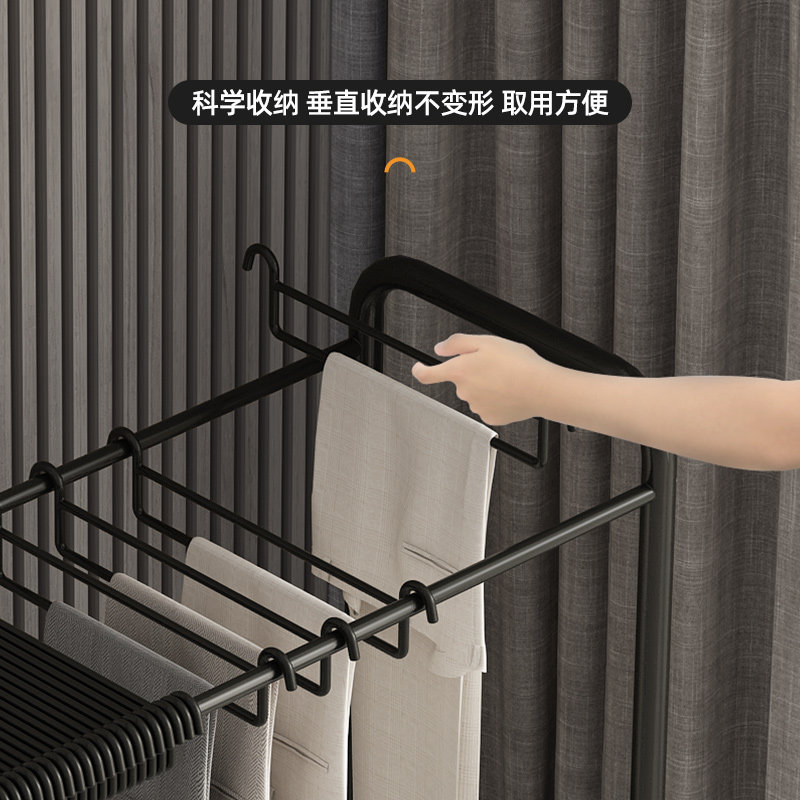 裤子收纳架落地可移动裤架衣柜多功能挂晾裤子牛仔裤裙架收纳神器,淘宝优惠券,粉丝福利购,淘宝优惠卷