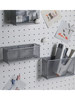 Magnetic accessories collection desk perforated board without punching