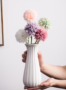 北欧ins风感陶瓷花瓶客厅摆件