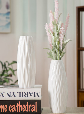 中式陶瓷花瓶创意水培客厅摆件