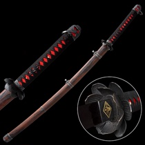 Only Wolf Immortality Beheading Tears Open Wedge 98 Day Style Warrior Blade Game Cos Props Wooden Belt Sheath Unopened Blade