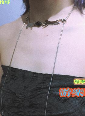 conceptofskin 2024秋季原创设计手作配饰｜猫猫抢球项链