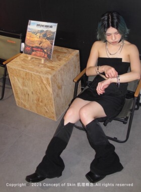 conceptofskin 原创设计手作毛衣链｜“观看”项链02