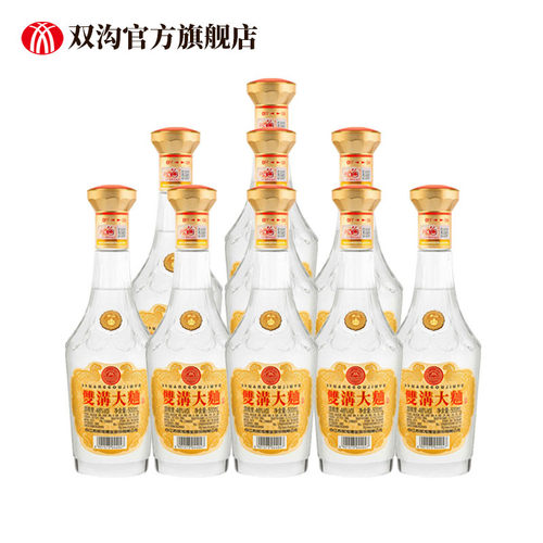 【酒厂直营】双沟大曲光瓶酒46度500ml*9瓶整箱浓香纯粮白酒 - 图0