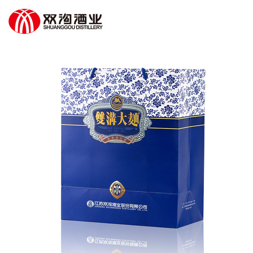 【酒厂直营】双沟大曲小青花瓷42度480mL*6瓶整箱浓香纯粮白酒 - 图3