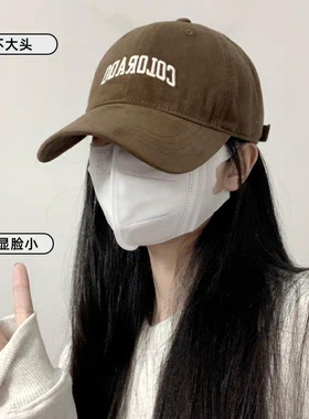 棒球帽逛街休闲男女春夏弯檐