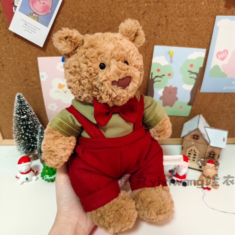 适用于jellycat31厘米邦尼兔衣服medium圣诞裙子背带裤礼裙着替 - 图3