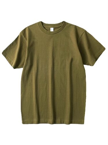 外贸原单正品尾货清仓~纯色基础款宽松百搭内搭短袖T恤打底衫纯棉 - 图3