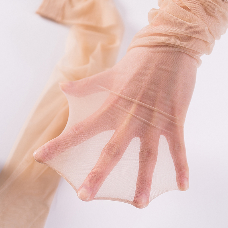 10双中筒防勾丝夏超薄肉色中长袜子 呼噜城打底裤