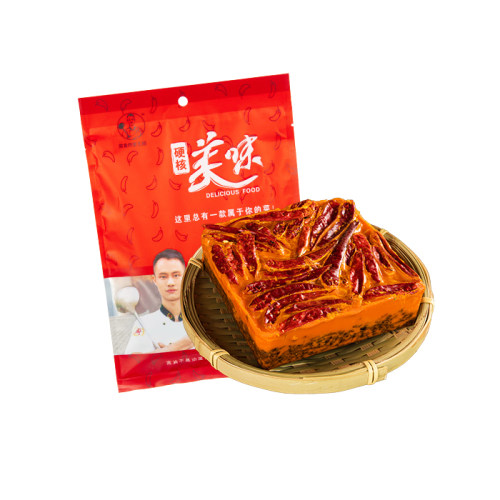 美食作家王刚四川成都重庆火锅底料500g手工牛油微辣麻辣火锅串串 - 图3