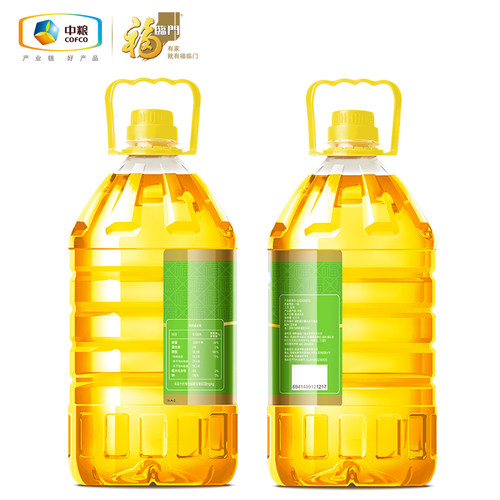 福临门非转基因压榨玉米油5.43Lx1/2/4桶家用食用油物理压榨清淡c - 图2