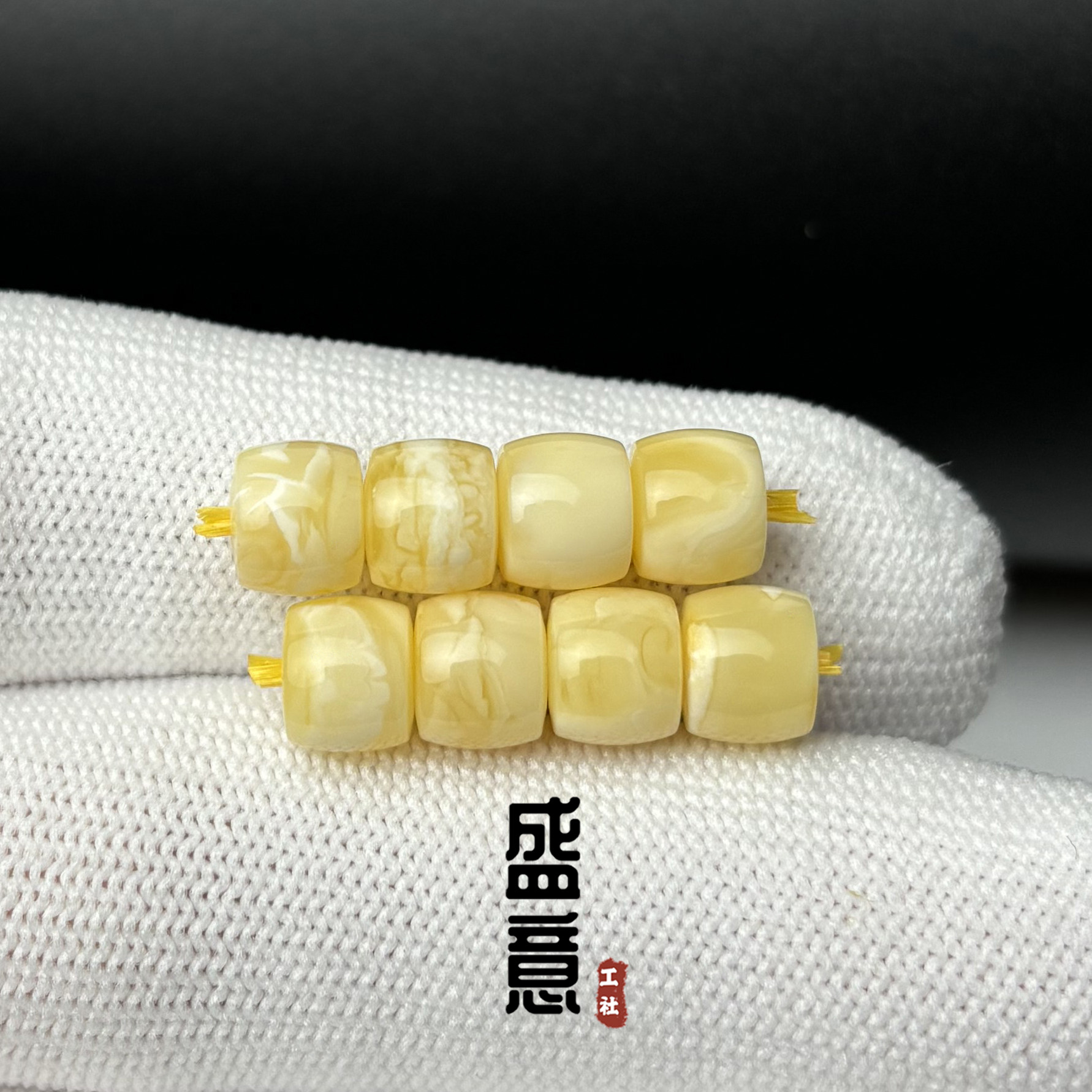 天然蜜蜡直切老型桶珠单珠星月金刚菩提腰顶珠108颗文玩手串配饰,淘宝优惠券,粉丝福利购,淘宝优惠卷