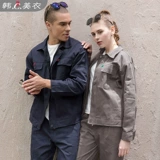 Хлопковый комбинезон, износостойкий лонгслив