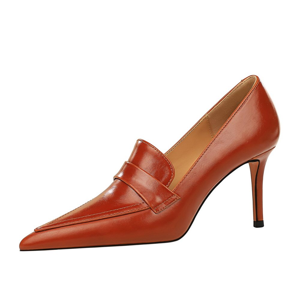 837-1复古欧美风时尚简约高跟鞋深口鞋细跟高跟尖头深口单鞋女鞋,淘宝优惠券,粉丝福利购,淘宝优惠卷