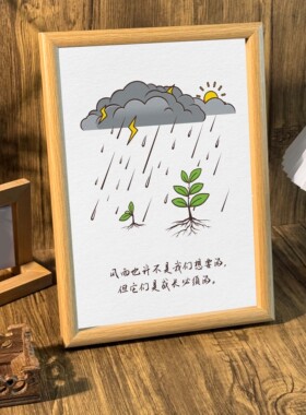 高能量相框送礼物墙面装饰画挂画