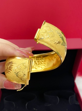 新娘结婚仿金龙凤手镯龙凤手镯