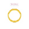 Chow Tai Fook SOINLOVE Treasure Girl Series Galaxy Sparkling Pure Gold Diamond Ring VRU111