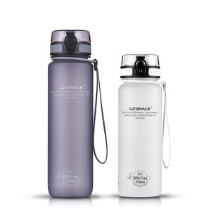 优之塑料司机水杯男1000ml健身户外大容量运动水壶学生便携太空杯