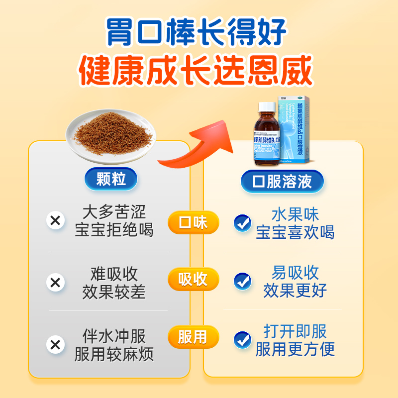 赖氨肌醇维b12口服液儿童b12维生素五维赖氨酸颗粒片生长素青少年 - 图3