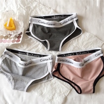 CarbinKoneer Underwear Girls Pure Cotton Antibacterial Neutral Les Handsome T Brief Triangle Shorts Sports Personality Tide