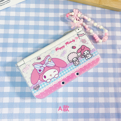 三丽鸥蹦蹦兔美乐蒂新老NEW3DSLL软硬外壳3DS主机保护2DSLL套NDSI - 图0