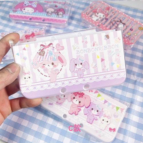 三丽鸥蹦蹦兔美乐蒂新老NEW3DSLL软硬外壳3DS主机保护2DSLL套NDSI - 图2