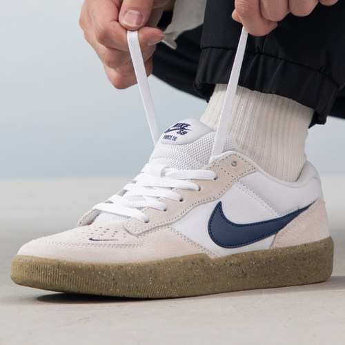 Nike耐克男鞋正品2025新款SB FORCE 58运动休闲鞋板鞋CZ2959-100 - 图1