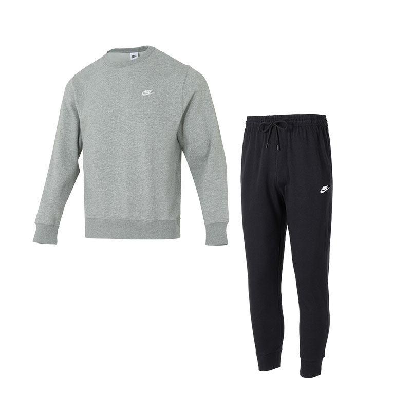 nike耐克加绒套装卫衣长裤两件套冬季保暖加厚运动服套装男装一套,淘宝优惠券,粉丝福利购,淘宝优惠卷