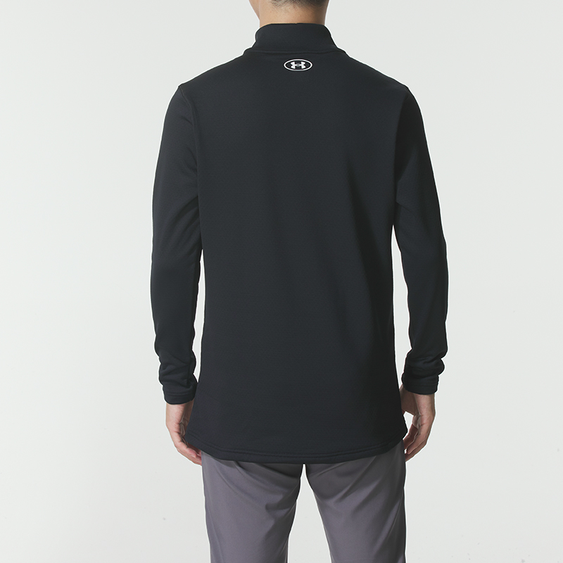 安德玛UA官方男款长袖T恤2025秋季新款运动服宽松套头衫6005299 - 图1
