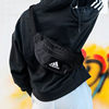 Adidas sports crossbody bag cycling breast bag women's new waist bag women's niche shoulder bag men's small shoulder bag