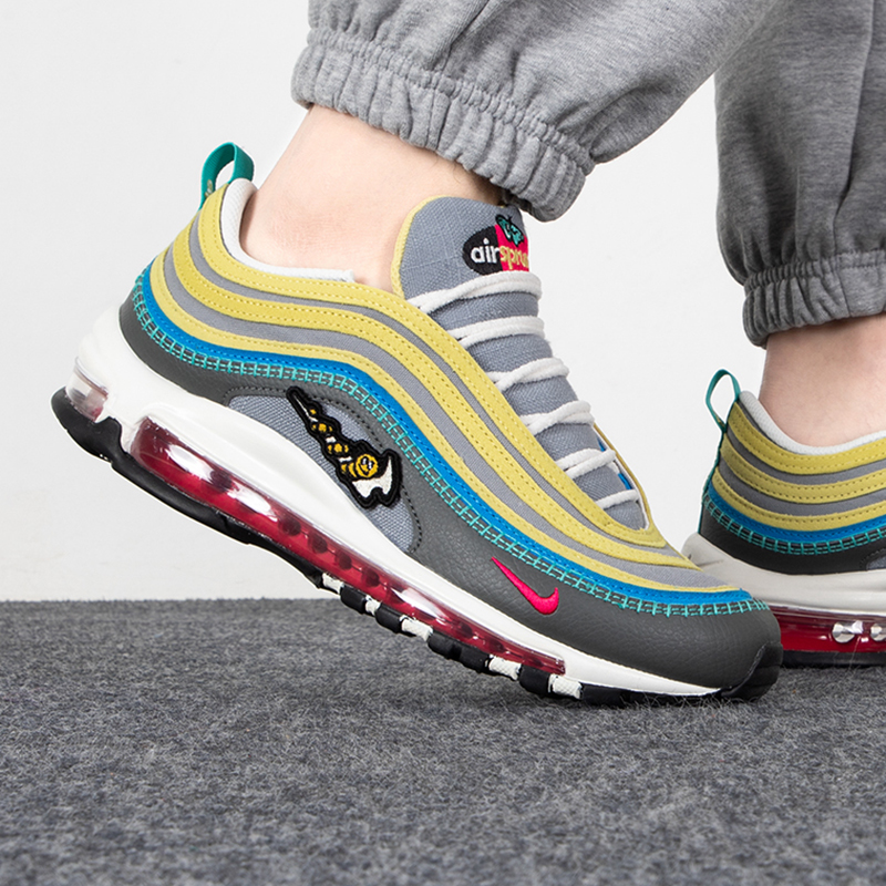 Nike耐克跑步鞋男鞋2024新款AIRMAX 97 SE气垫子弹头运动鞋DH4759-图0