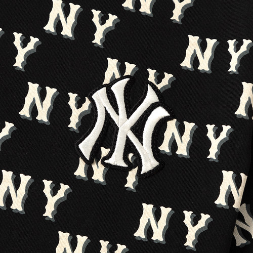 MLB官方NY满标老花T恤女装2025冬季新款男短袖透气半袖3FTSM1843 - 图2