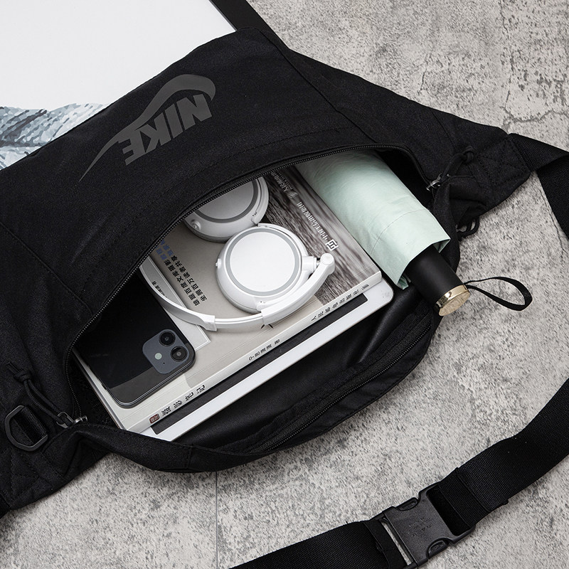 Nike Official Genuine Men's and Women's Bag Waist Bag 2026 New Shoulder Bag Large Capacity Sports Cycling Backpack BA5751