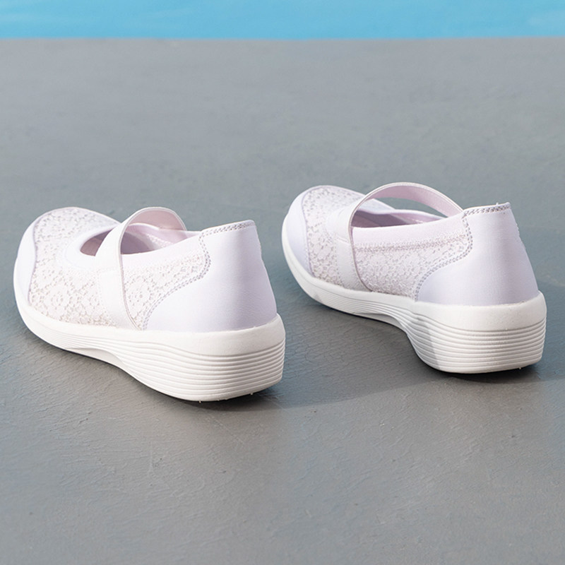 斯凯奇女鞋26春季新款一脚穿浅口单鞋蕾丝网面透气轻便时尚妈妈,淘宝优惠券,粉丝福利购,淘宝优惠卷