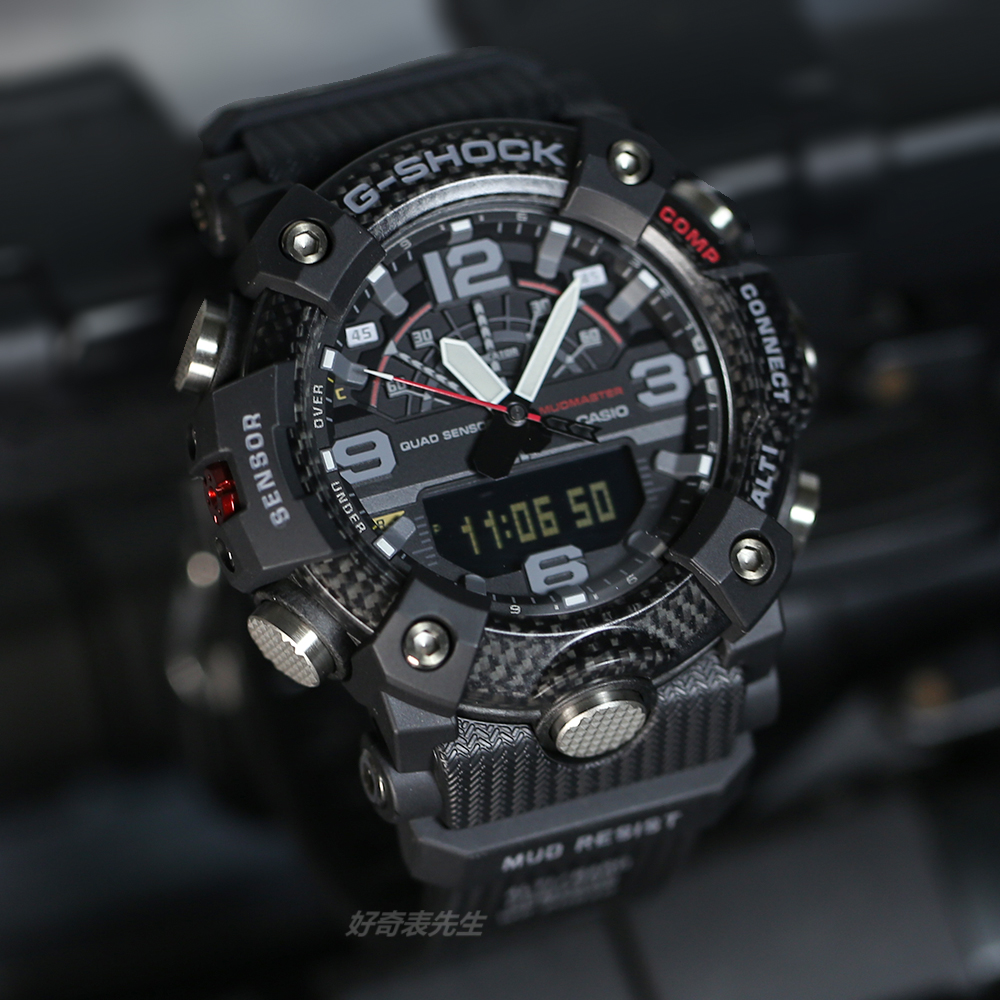 卡西欧G-SHOCK蓝牙小泥王户外运动手表男GG-B100-1A3 1A 1A9 1B