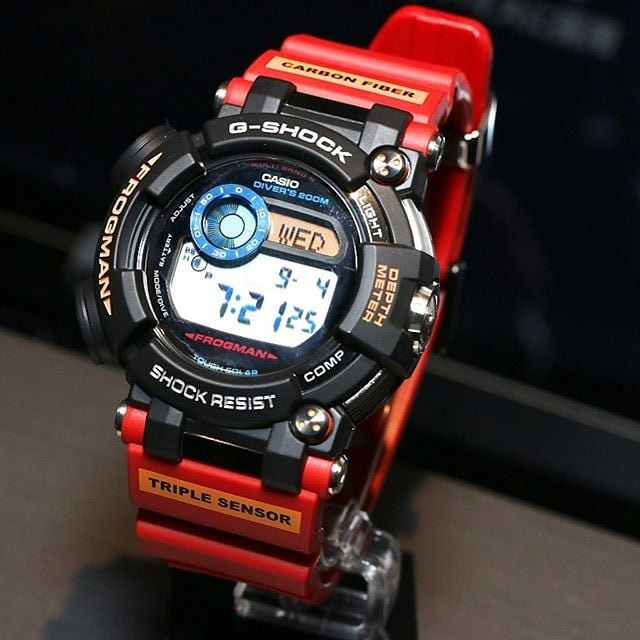 卡西欧G-SHOCK FROGMAN海洋之心限量潜水南极蛙人GWF-D1000ARR-1 - 图0