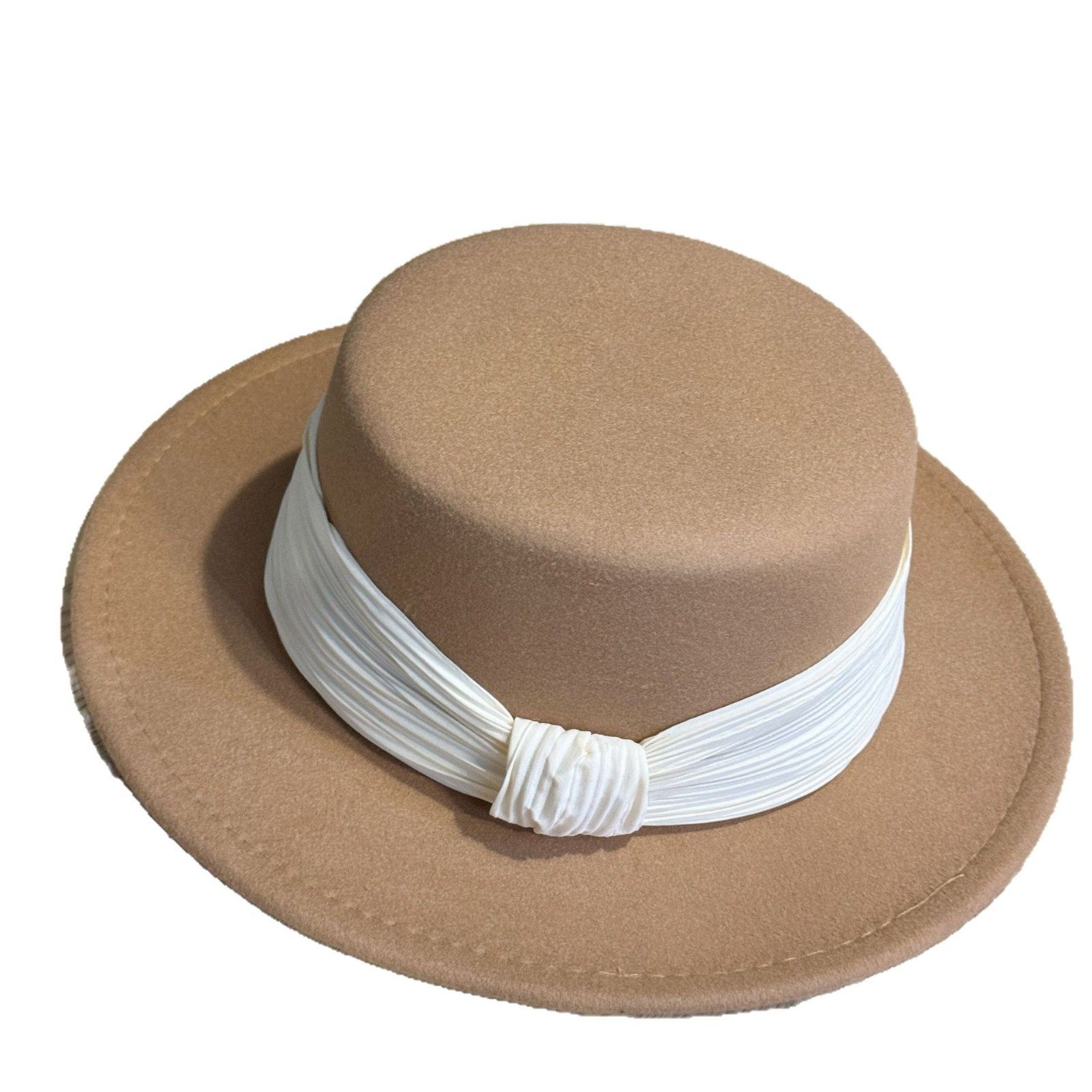 法式羊毛呢金丝带礼帽女士秋冬保暖轻奢爵士帽保暖法式复古时装帽,淘宝优惠券,粉丝福利购,淘宝优惠卷