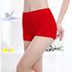 Men and women's tight underwear seamless sexy mid -waist -loading couple stockings shorts, four -corner flat angle solid color simple